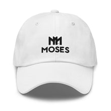Load image into Gallery viewer, Moses Merchandise Baseball Cap White