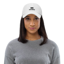 Load image into Gallery viewer, Moses Merchandise Baseball Cap White