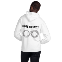 Load image into Gallery viewer, Moses Merchandise Unisex Hoodie ''Ouroboros'' White
