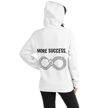 Load image into Gallery viewer, Moses Merchandise Unisex Hoodie ''Ouroboros'' White