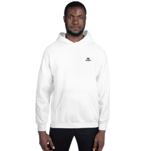 Load image into Gallery viewer, Moses Merchandise Unisex Hoodie ''Ouroboros'' White