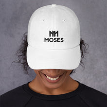 Load image into Gallery viewer, Moses Merchandise Baseball Cap White

