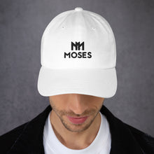 Load image into Gallery viewer, Moses Merchandise Baseball Cap White
