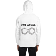 Load image into Gallery viewer, Moses Merchandise Unisex Hoodie ''Ouroboros'' White
