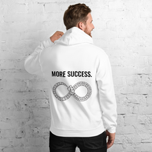 Load image into Gallery viewer, Moses Merchandise Unisex Hoodie ''Ouroboros'' White
